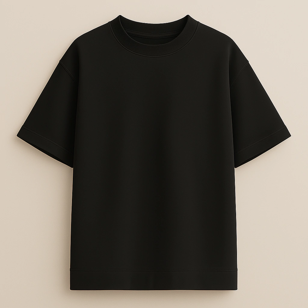 Camiseta Heavy Oversized - Preto