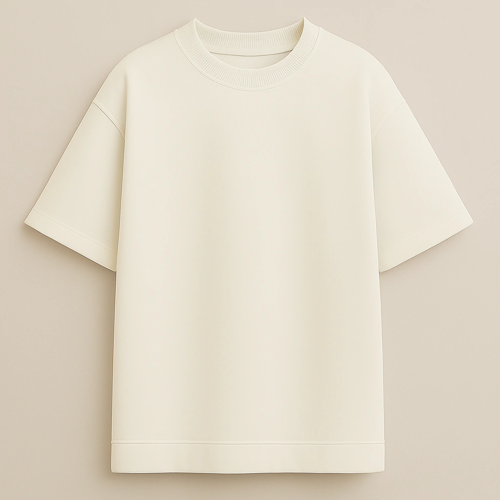 Camiseta Heavy Oversized - Off White