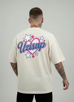 CAMISETA HEAVY OVERSIZE FIO 20 UZI Love Star - comprar online