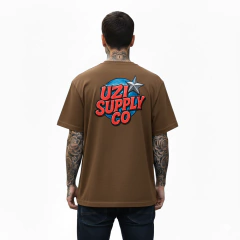 Camiseta Streetwear Uzi Globo - Uzi Supply Co. | Bullet Proof Of Haters
