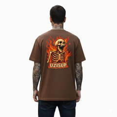 Camiseta Streetwear Uzi Burn Alive - comprar online