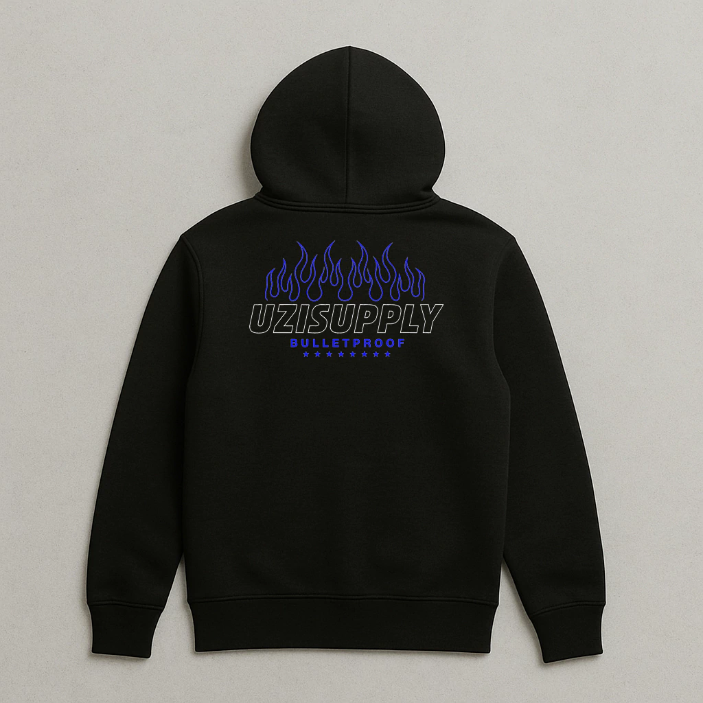 MOLETOM CANGURU 2 CABOS UZI PURPLE FIRE