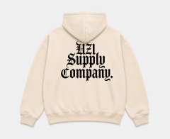 Moletom Canguru Streetwear 2 Cabos UZI SCRIPT