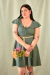 Vestido Marinero (verde retro)