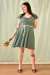 Vestido Marinero (verde retro) - tienda online