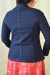 Blazer de jean (azul)