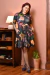 Vestido Camisero (flores azul) - Filositas