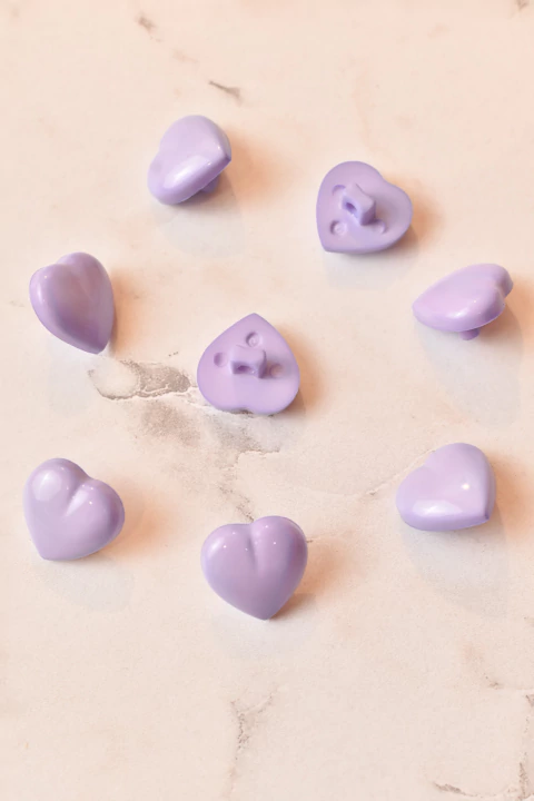 Botones Corazón Chiquitos (varios colores) en internet
