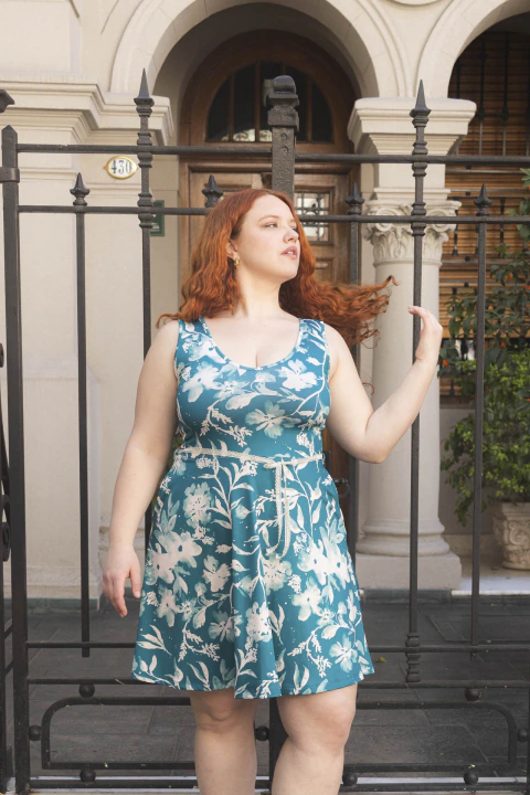 Vestido Dorothy (acuarela petróleo)