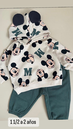 conjunto mickey 1 1/2 a 2 años