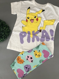 Set de pikachu 5-6 años