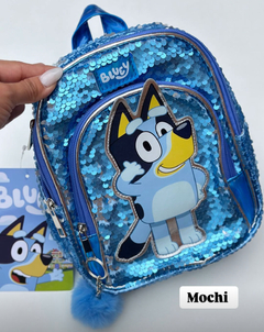 Mochila lentejuelas Bluey