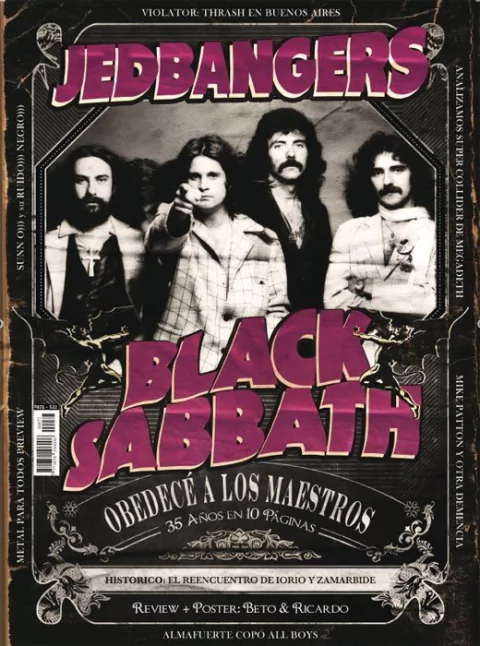Jedbangers #073 Tapa Black sabbath
