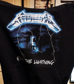 Buzo canguro Metallica - Ride The Lightning en internet