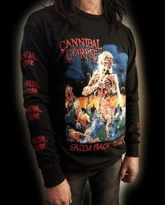 Remera Cannibal Corpse - Eaten back to life Manga larga