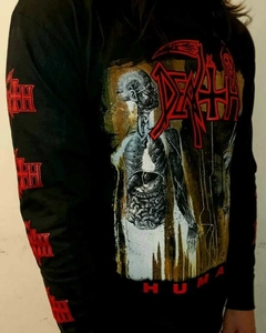 Remera Death - Human Manga Larga