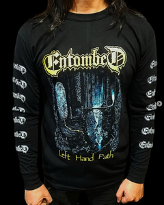 Buzo cuello redondo Entombed - Left Hand Path