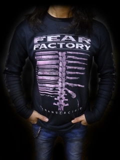 Remera Fear Factory - Demanufacture Manga larga