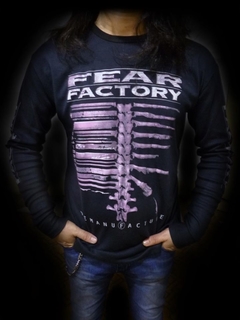 Buzo cuello redondo Fear Factory - Demanufacture