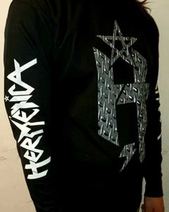 Remera Hermetica - Logo Manga Larga