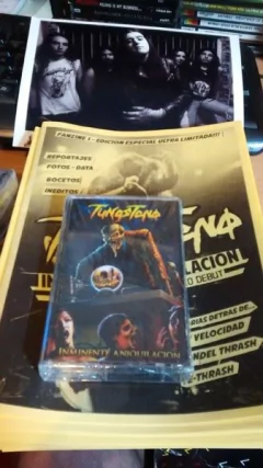 Tungsteno - Inminente Aniquilacion (Cassette + Fanzine)