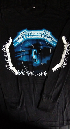 Buzo cuello redondo Metallica - Ride the Lightning