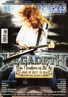 Jedbangers #039 Tapa Megadeth, Rust In Peace en BS AS