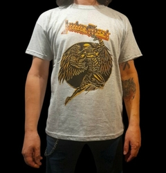 Remera Judas Priest (Gris) - comprar online