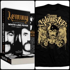 PREVENTA Autobiografía Lemmy: White Line Fever (Opcional Remera)