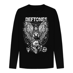 Remera Deftones - Lechuza Manga larga