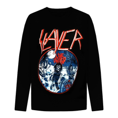 Remera Slayer - Live Undead Manga larga