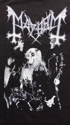 Remera Mayhem - Death - Manga Larga
