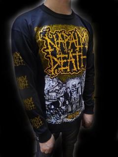 Remera Napalm Death - Scum Manga larga - comprar online