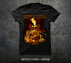 Remera Sepultura - Arise