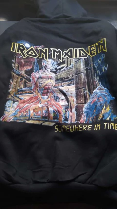 Buzo canguro Iron Maiden - Somewhere in Time en internet