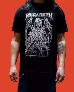 Remera Talle XL Megadeth - Bat Vic Rising - comprar online