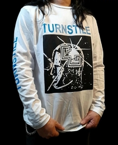 Remera Turnstile BLANCA Manga Larga