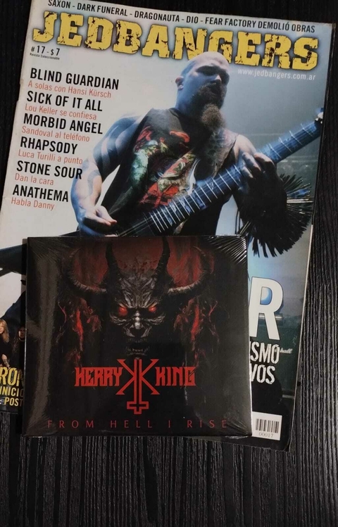 KERRY KING - FROM HELL I RISE (DIGIPAK) + revista de regalo - comprar online