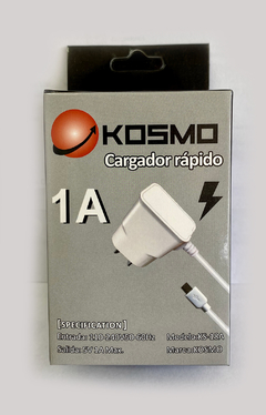 Cargador Rapido 1A Kosmo Cable V8