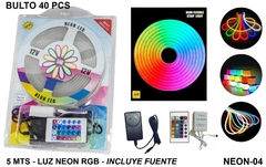 TIRA NEON RGB FLEXIBLE + FUENTE-NEON 04