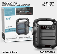 Parlante 6.5" GTS-1705