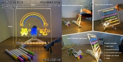 _PIZARRA LED MARCADORES 15X15CM - comprar online