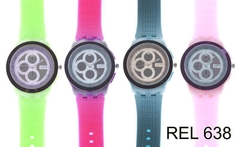 COMBO X 6 RELOJES ZAFIRA COD. 638