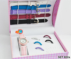 SET SILVER MALLAS COFRE 802A