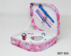 SET SILVER KISS MALLAS 824