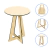 Mesa Cone Tampo Redondo Moderna Desmontável P - 42 x 55cm