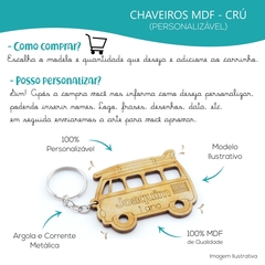 30 Chaveiros Personalizados Mdf - Profissão - Enfermagem - comprar online