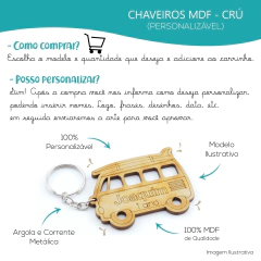 30 Chaveiros Personalizados Mdf - Infantil - Batman - comprar online