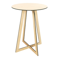 Mesa Cone Tampo Redondo Moderna Desmontável G - 62 x 87cm - comprar online