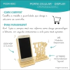 10 Porta Celular Com Display e Nome Personalizado Mdf - Ursinho Vazado - comprar online